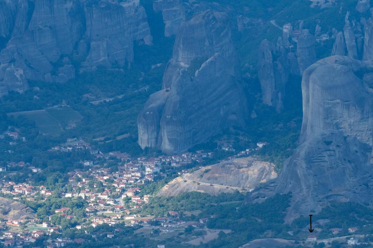 Majestic View Home Just Under Meteora Unesco Site Kalampáka Dış mekan fotoğraf